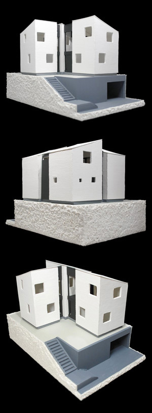 個人住宅模型写真