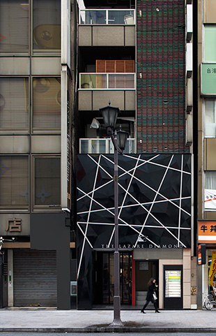 宝飾店のファサードデザイン